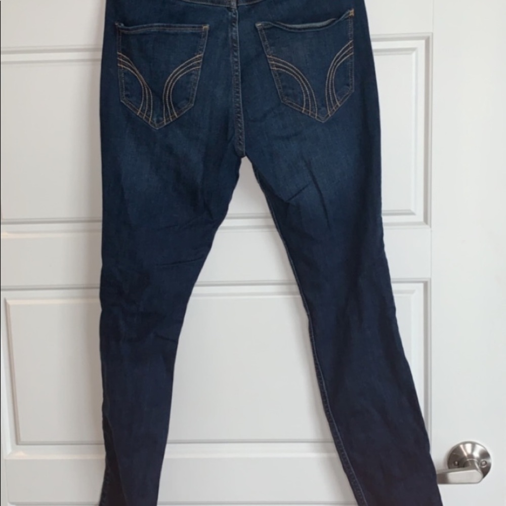 dark holister pants